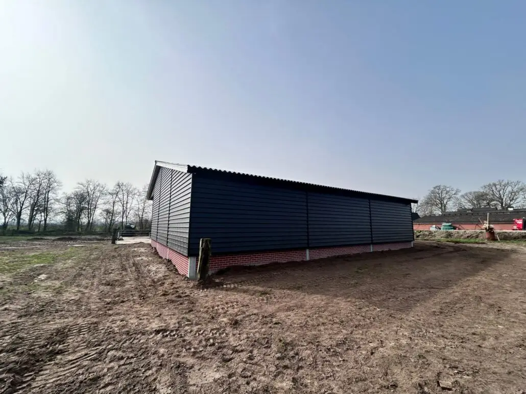 Werktuigberging Rijssen | Potdeksel gevelbeplating | Bridan